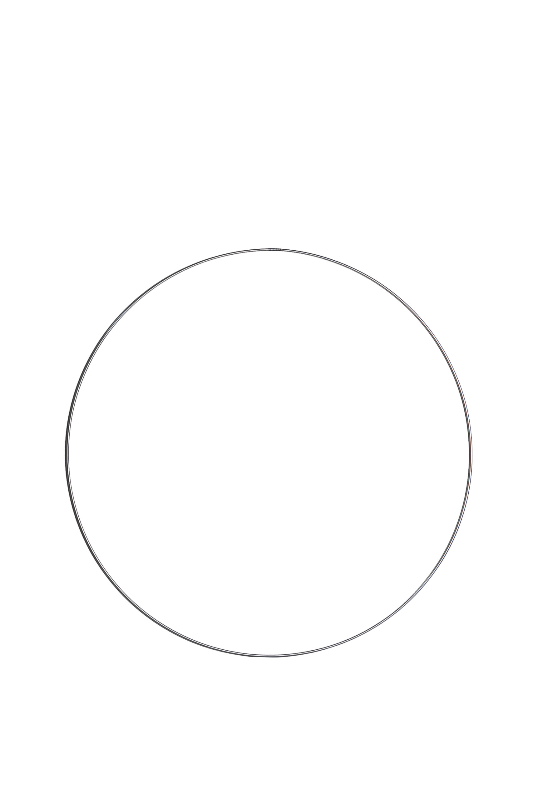 Stomme för Krans - Dekorationsring - Metall Ø71 cm - 14