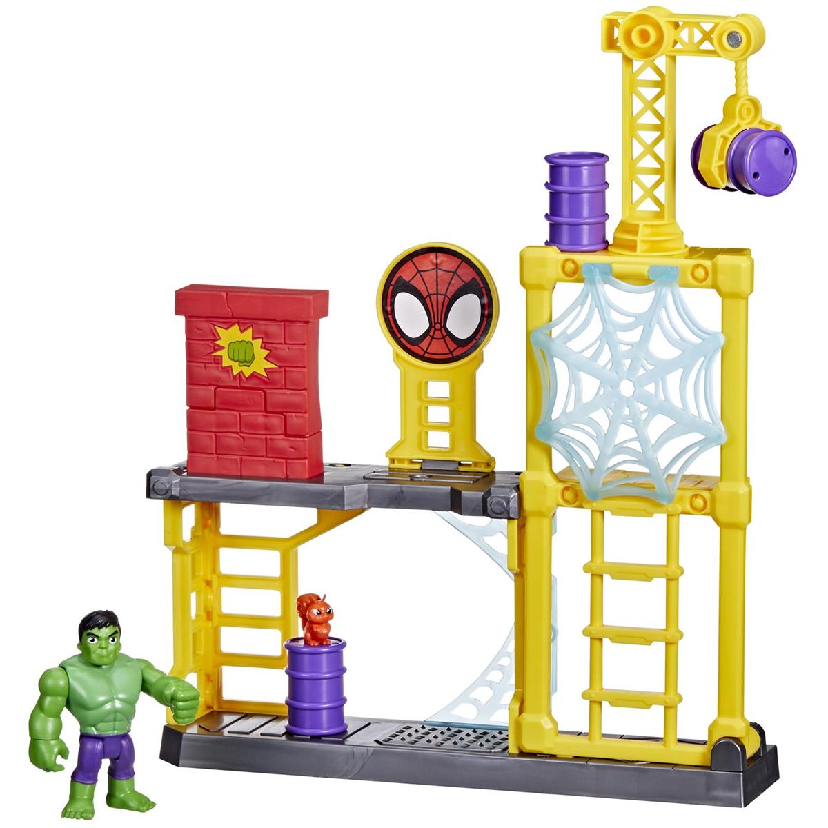 Spidey and his Amazing Friends Hulk Playset - 2