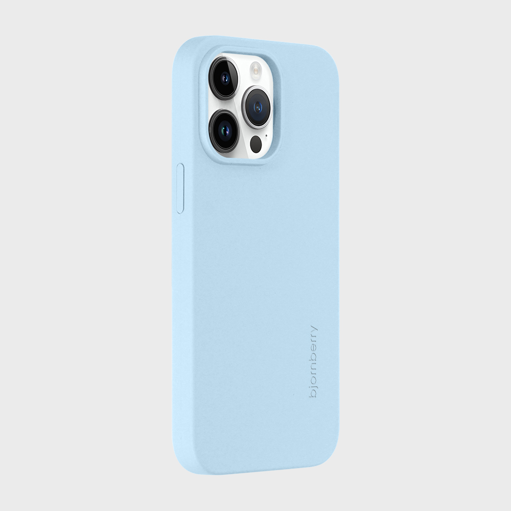 iPhone 14 Pro Max Silicone Case - Baby Blue - 2