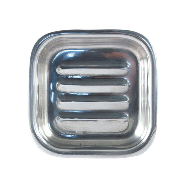 SAVON DE MARSEILLE Tvålfat Kub Aluminium