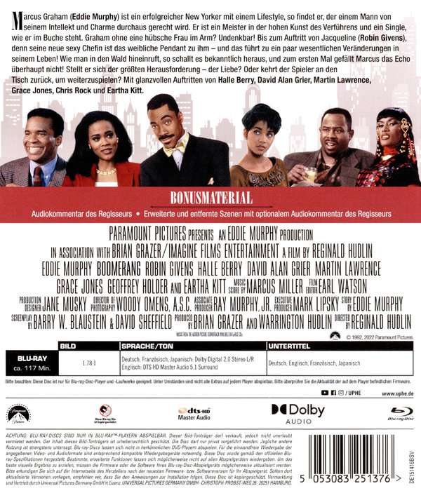 Boomerang (ej svensk text) (Blu-ray) - 2