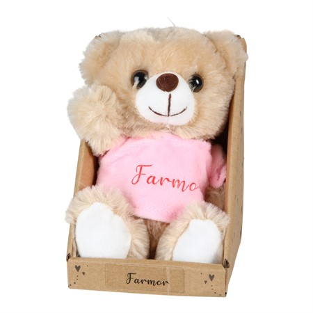 Nalle med rosa t-shirt, Farmor