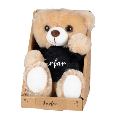 Nalle med svart t-shirt, Farfar