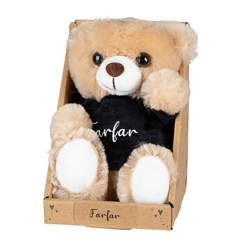 Nalle med svart t-shirt, Farfar