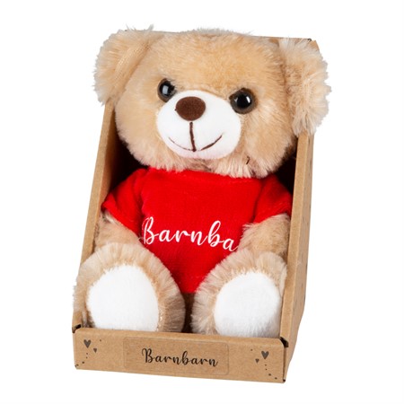 Nalle med röd t-shirt, Barnbarn