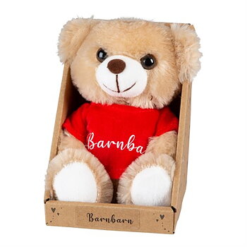 Nalle med röd t-shirt, Barnbarn