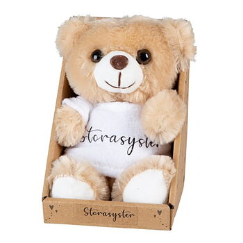 Nalle med vit t-shirt, Storasyster