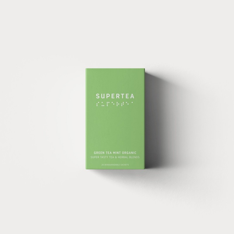 Supertea Grönt Te Mint
