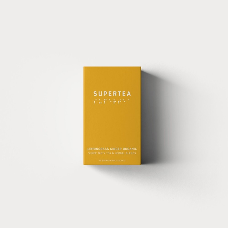 Supertea Te Citrongräs, Ingefära