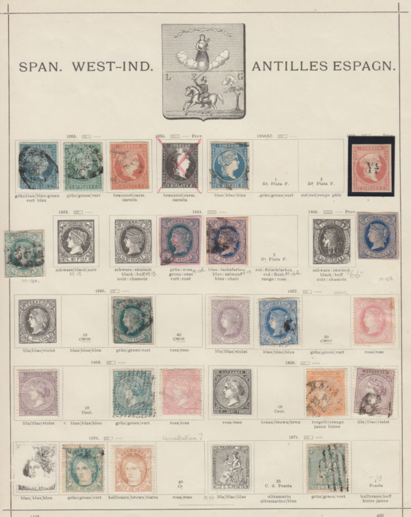Samling Kuba 1855-1900