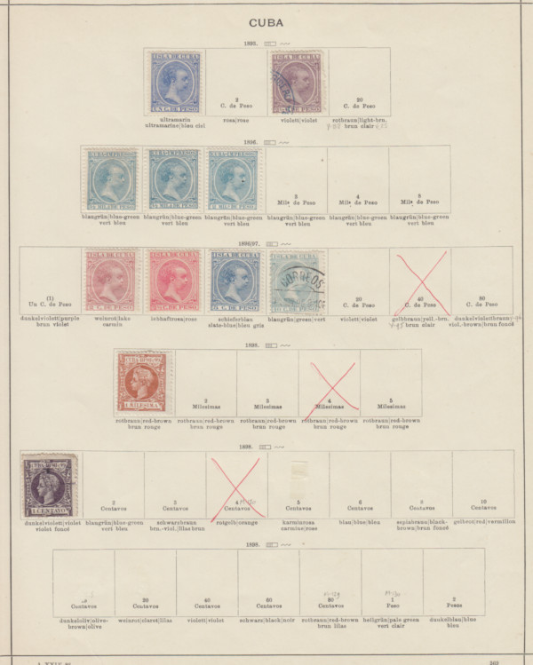 Samling Kuba 1855-1900 - 5