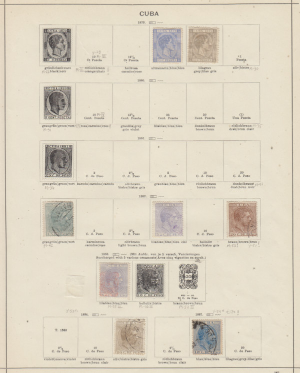 Samling Kuba 1855-1900 - 3