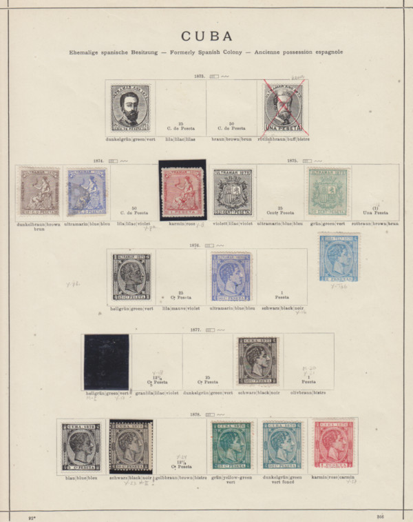 Samling Kuba 1855-1900 - 2
