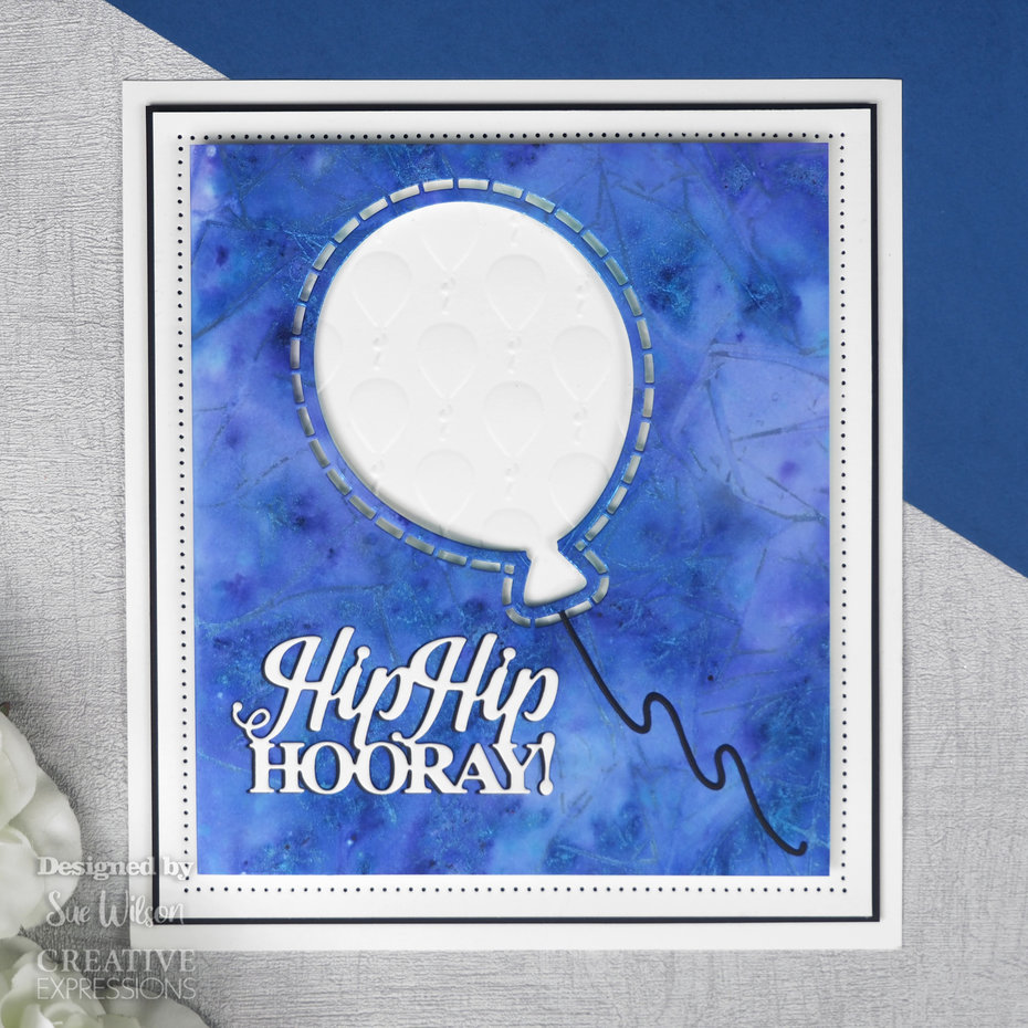 CREATIVE EXPRESSIONS-Sue Wilson Craft Die Necessities Birthday Balloons  - 6