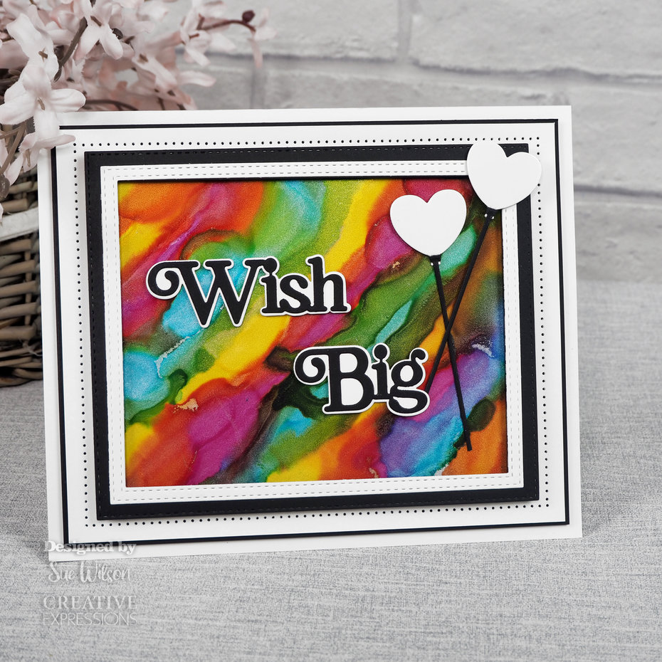 CREATIVE EXPRESSIONS-Sue Wilson Craft Die Necessities Birthday Balloons  - 7