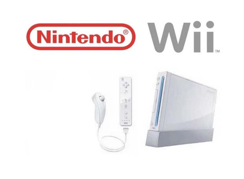 Wii konsol inkl ett set kontroller