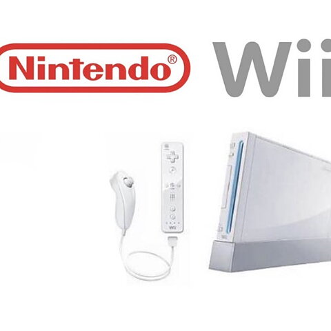 Wii konsol inkl ett set kontroller