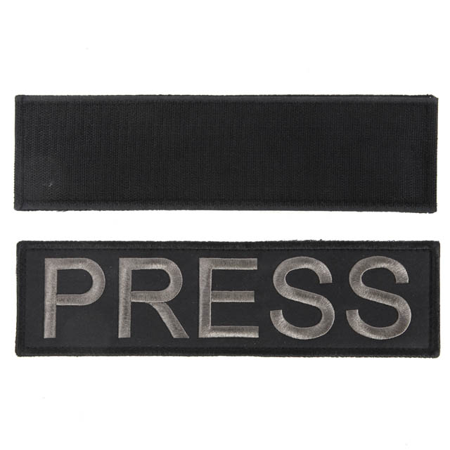 Stort Ryggemblem PRESS, Snigel
