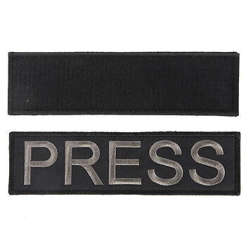 Stort Ryggemblem PRESS, Snigel