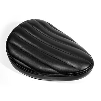 Solo Seat Black Tuck and Roll Comfort.
