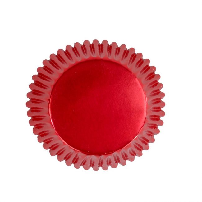 Muffinsformar Röd metallic 30-pack - 2