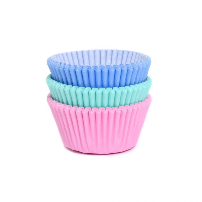 Muffinsformar Pastellmix 75-pack