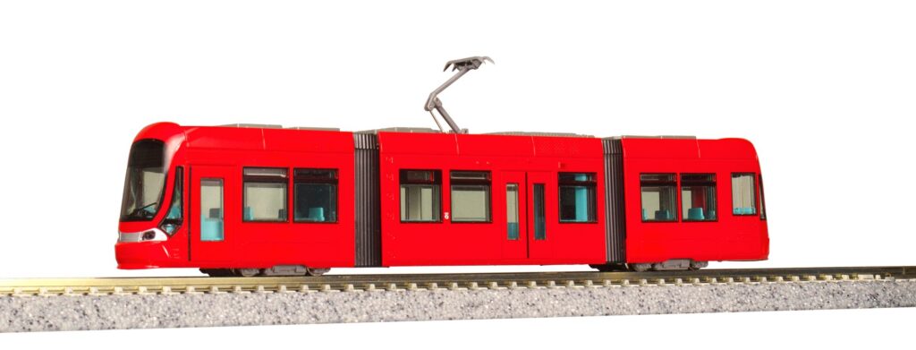 Modern spårvagn 4a, red Ep V-VI
