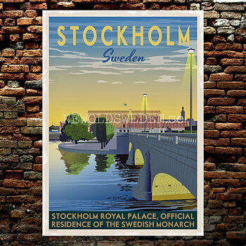 STOCKHOLM SLOTTET ROYAL PALACE A4 - ThomasO - BB09