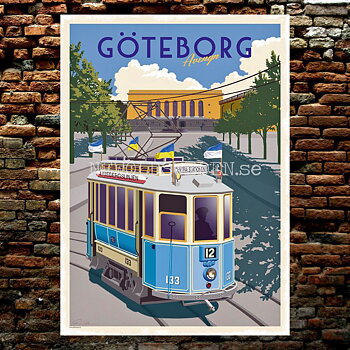 GÖTEBORG AVENYN SPÅRVAGN A4 - ThomasO - BB11