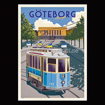 GÖTEBORG AVENYN SPÅRVAGN A4 - ThomasO - BB11