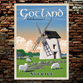 GOTLAND VÄDERKVARNARNAS Ö A4 - ThomasO - BB07
