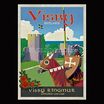 GOTLAND VISBY RINGMUR 1250 -1288 A4- ThomasO - BB07