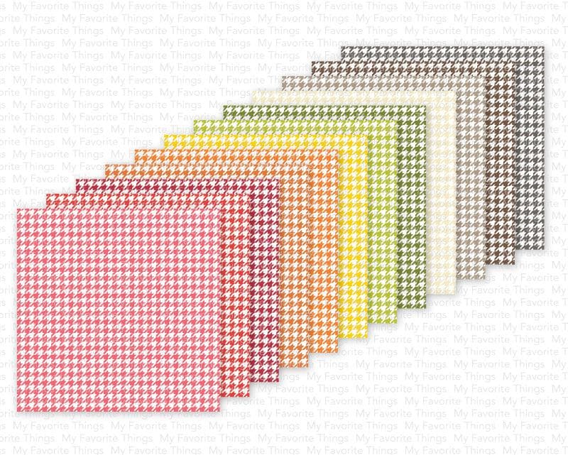 My Favorite Things  -Falling for Houndstooth  Paper Pad - 2