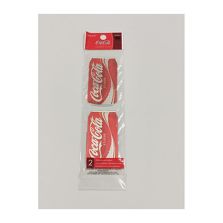 EK Success Dimensional Stickers Small -  Coca Cola