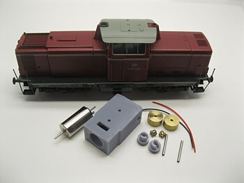 Roco V 100, BR 211/212/213, BR 203/204,ÖBB 2045/2048, V 1252, V 84, DR V100, BR 110/112/114/115, NS 1000, Sersa Am 847, V 80 / BR 280, E 80