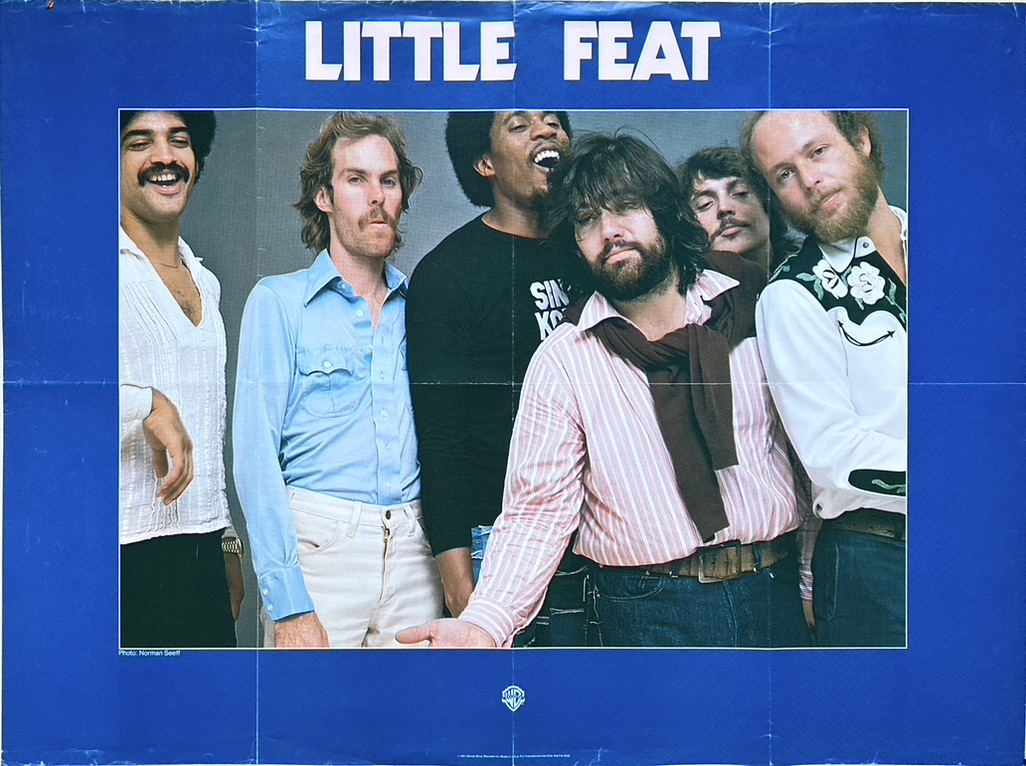 LITTLE FEAT (1981) - promo poster
