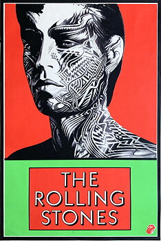 THE ROLLING STONES - Tattoo You (1981) LP promoaffisch