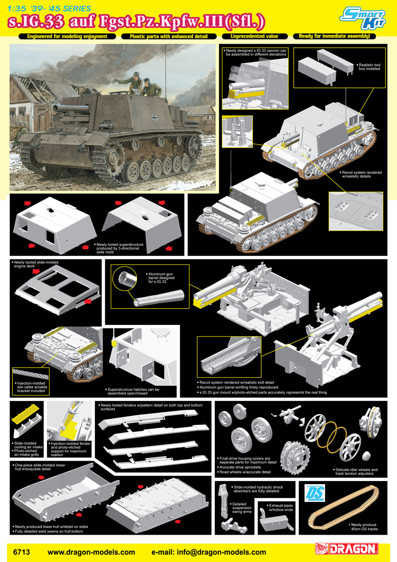 1/35 s.I.G.33 auf Fgst.Pz.Kpfw.III(Sfl.)