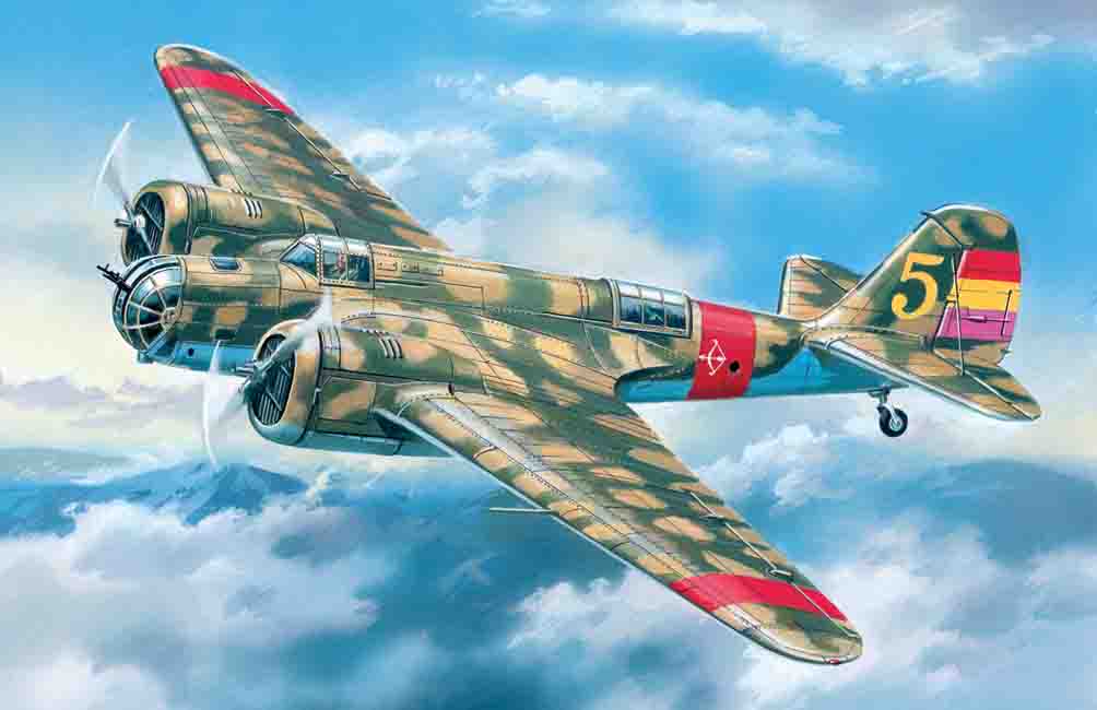 SB 2M-100 "Katiushka", Spanish Air Force Bomber