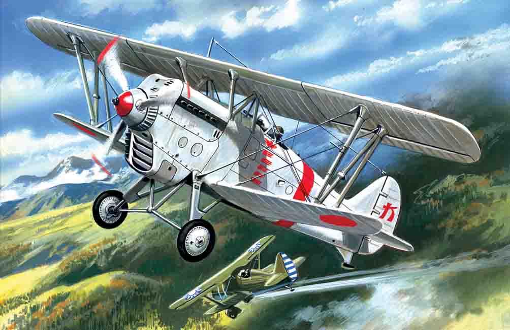 Ki-10-II, Japan Army Biplane Fighter