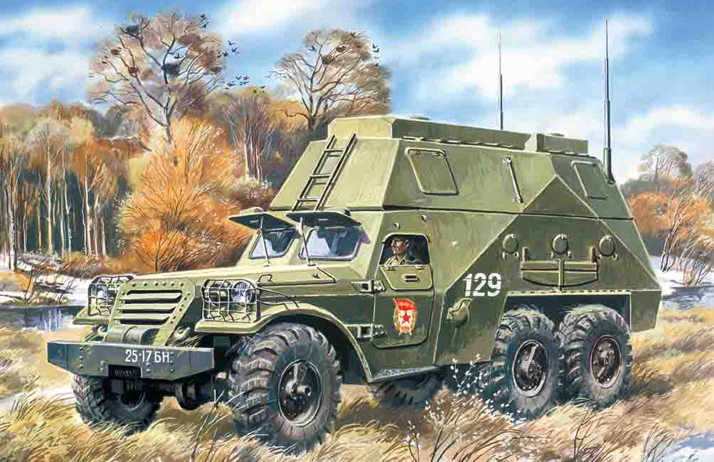 1/72 BTR-152S, Armoured Command Vehicle