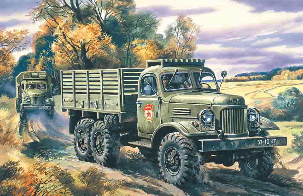 1/72 ZiL-157, Army Truck