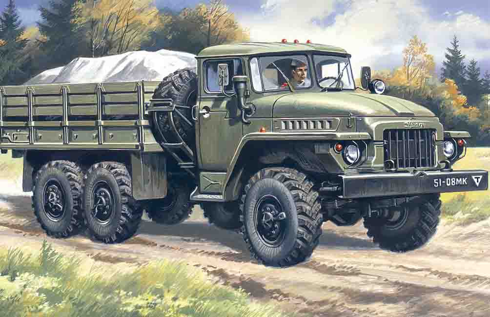 URAL-375D, Army Truck