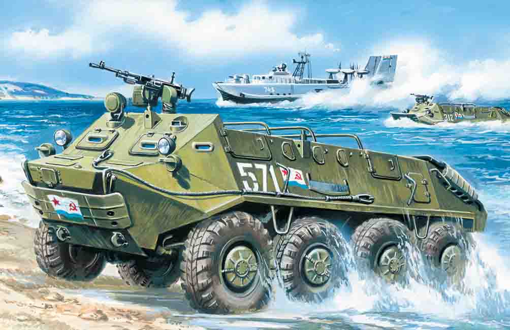 1/72 BTR-60P, Armoured Personnel Carrier