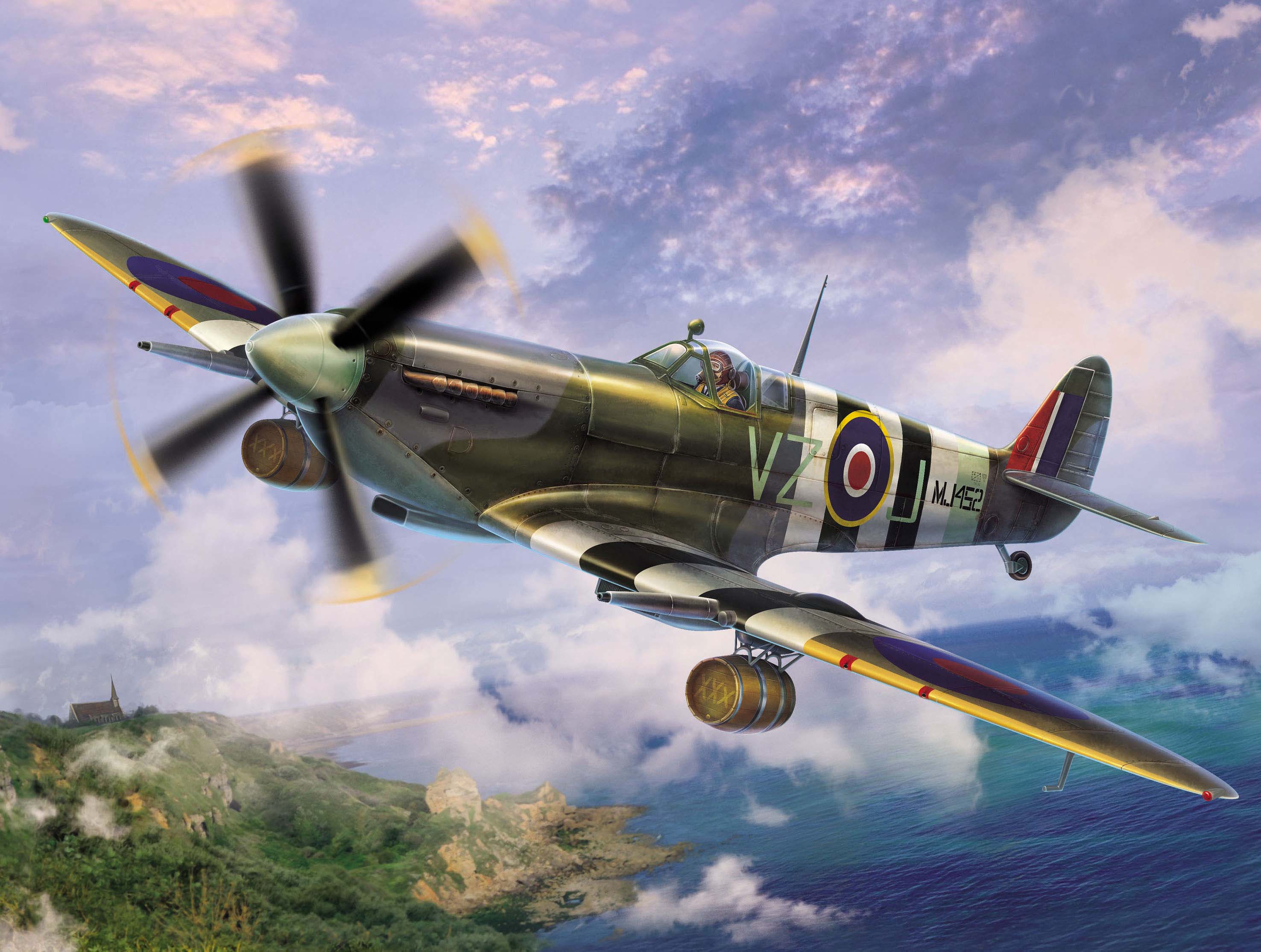1/48 Spitfire Mk.IXC "Beer Delivery", WWII British Fighter