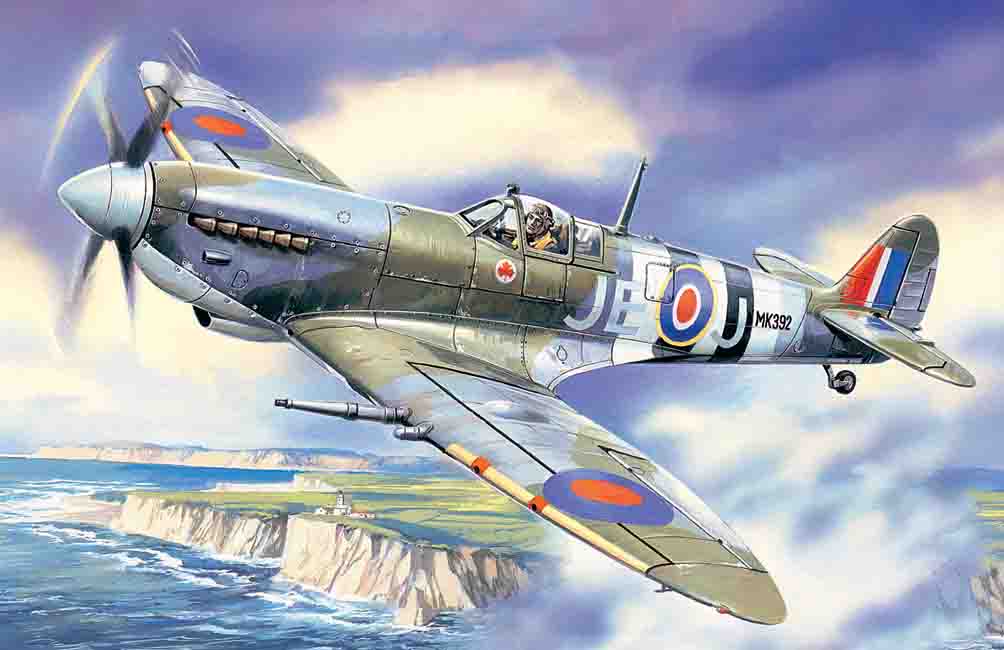 1/48 Spitfire Mk.IX, WWII British Fighter