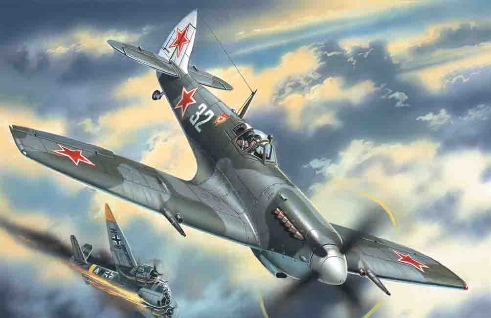 1/48 Spitfire LF.IXE, WWII Soviet Air Force Fighter