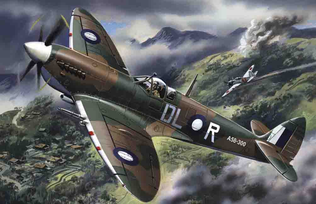 1/48 Spitfire Mk.VIII, WWII British Fighter