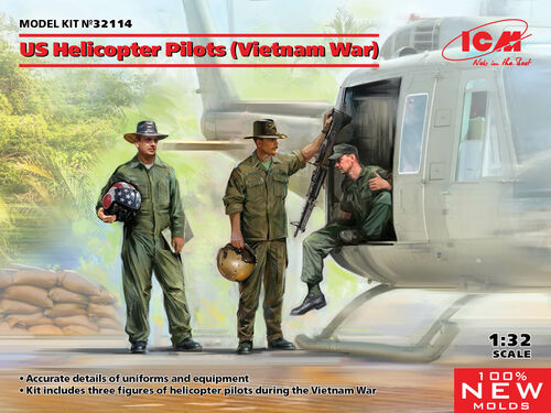 1/48 US Helicopter Pilots (Vietnam War)