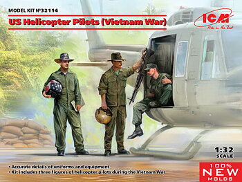 1/48 US Helicopter Pilots (Vietnam War)